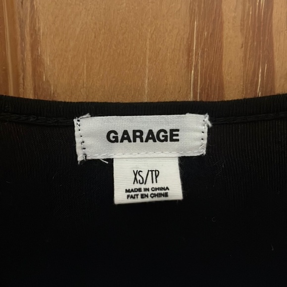 Garage Black Cutout T-Shirt - Picture 5 of 7